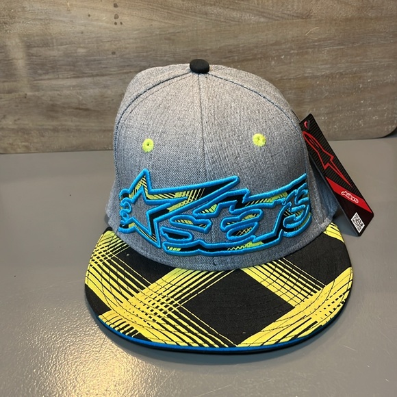 Alpinestars Elmore Flatbill Fitted Hat Size L/XL NWT - Picture 2 of 7